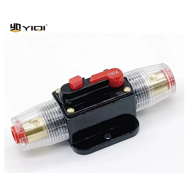 Disjoncteur étanche à réinitialisation manuelle 12V-48V