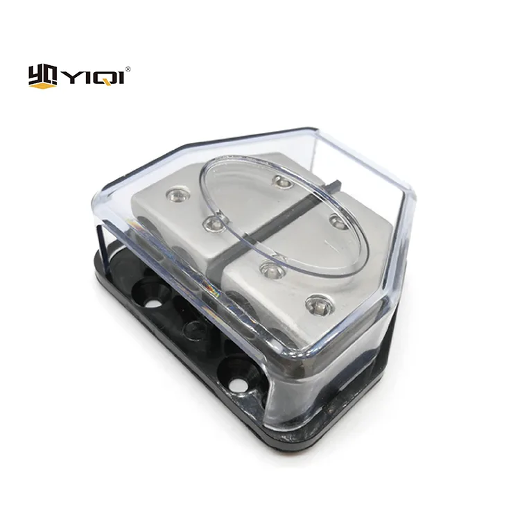 Panneau d'alimentation de véhicule multiport haute densité de type double rangée