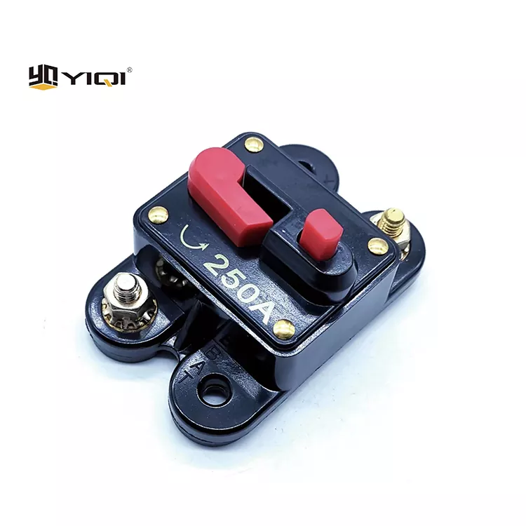 Disjoncteur en ligne robuste 48 V CC avec réinitialisation manuelle