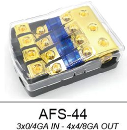 Multi-Output Mini ANL Fuse Distribution Block for DC Power Systems
